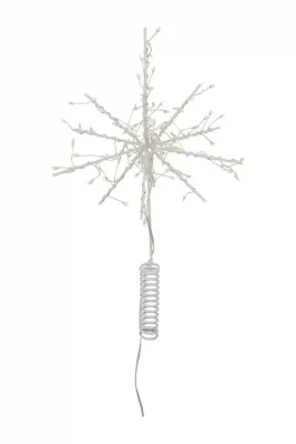 House Doctor HDGlow Звезда на ёлку с подсветкой LED, белая, 24 x 34 см
