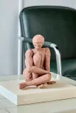 Фигурка декоративная House Doctor HDWoman, 21 см, оранжевый — фото 3