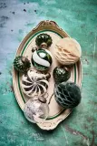 Новогоднее украшение House Doctor HDDelic Jyle, стекло, бежевый — фото 6