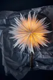 House Doctor HDGant Звезда на ёлку с подсветкой LED, бумага, белая, 38 x 28 см — фото 4