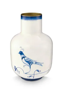 Ваза Pip Studio The Blue Bird, стекло