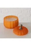 Декоративная свеча Boltze dekoracyjna Pumpkin 12 x, соевый воск, оранжевый — фото 2