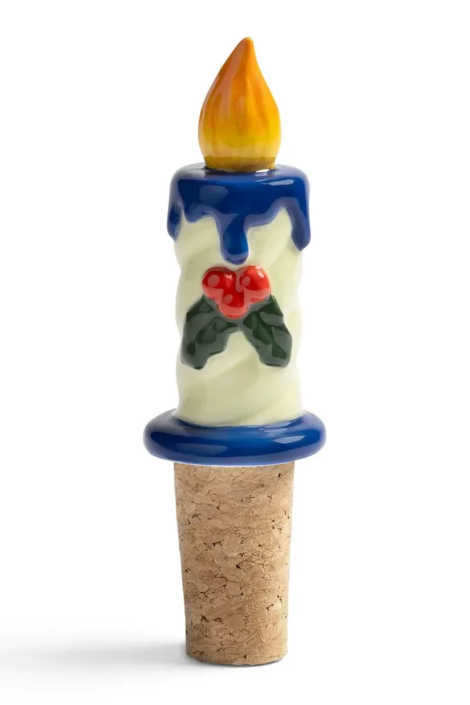 Новогоднее украшение &K Amsterdam korek do wina candle, разноцветный