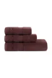 Полотенце банное Boss LOFT Brownie, хлопок, 100 120 см, бордовый — фото 2