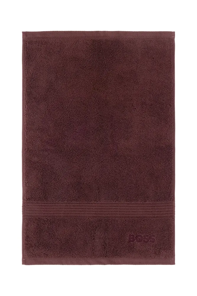 Полотенце для лица Boss LOFT Brownie, хлопок, 40 60 см, бордовый