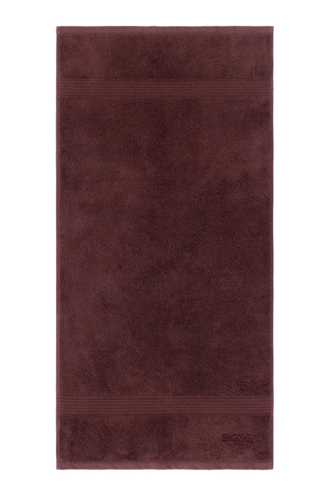 Полотенце банное Boss LOFT Brownie, хлопок, 50 100 см, бордовый