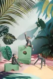 Фигурка декоративная Kay Bojesen Monkey Mini, дерево, серый — фото 4