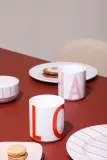 Кружка Design Letters Vintage ABC, фарфор, 250 мл, оранжевый — фото 2