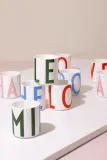 Кружка Design Letters Vintage ABC, фарфор, 250 мл, оранжевый — фото 3