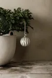 ferm LIVING Ёлочные игрушки, зелёные, диаметр 8 см, 4 шт — фото 2