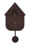 Настенные часы Karlsson z kukulka Modern Cuckoo, 41 см, коричневый — фото 1