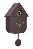Настенные часы Karlsson z kukulka Modern Cuckoo, 41 см, коричневый — фото 2