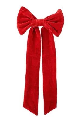 Bloomingville Бант декоративный Ruby, красный, 53 x 25 см