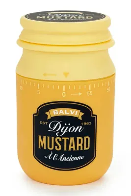 Кухонный таймер Balvi Mustard, 10 5,5 см, жёлтый
