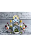 Салатник Pols Potten bird patterned, фарфор, 17 см, разноцветный — фото 6