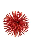 Новогоднее украшение Pols Potten zawieszek prickle ornaments, 7 см, красный — фото 2