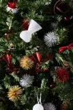 Новогоднее украшение Pols Potten zawieszek prickle ornaments, 7 см, красный — фото 3
