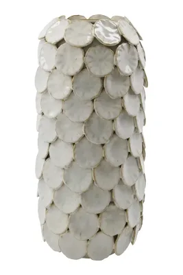 Ваза House Doctor, керамика, 30 см, белый