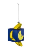 Ёлочное украшение Alessi Mooncube, стекло, 5,5 см, разноцветный — фото 2