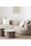 Подсвечник House Nordic, стекло, 13 см, серый — фото 4