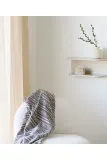 Подсвечник House Nordic, бетон, 10,5 см, бежевый — фото 3
