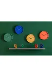 Настенные часы Karlsson Cool Retro, 30 см, синий — фото 6