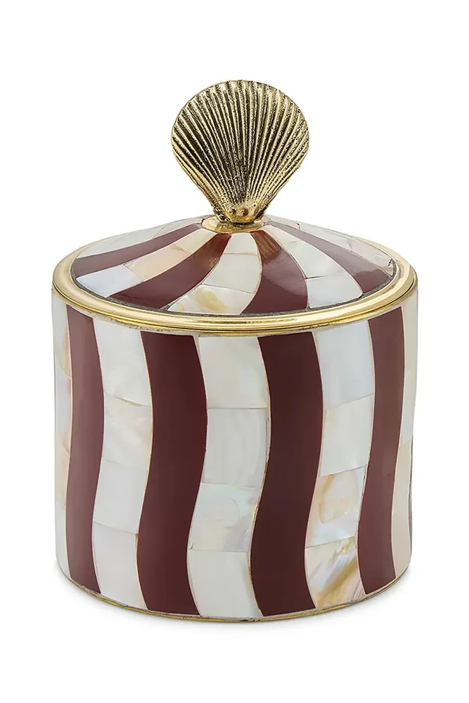 Коробка для хранения Doing Goods Abby Shell Circus, 14 9 9 см, разноцветный