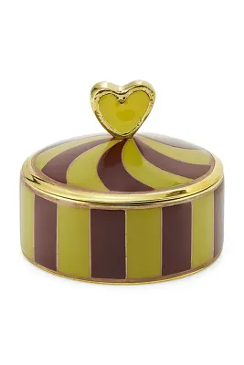 Коробка для хранения Doing Goods Pyar Heart Circus, 6 7 7 см, разноцветный
