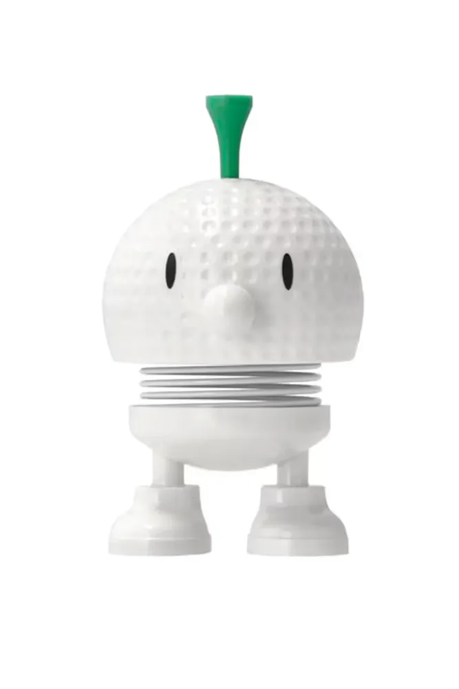 Фигурка декоративная Hoptimist Golf Bumble, 7,6 см, белый