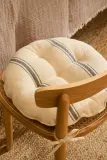 Декоративная подушка Calma House na krzeslo bawelniana Bari, хлопок, 40 10 см, бежевый — фото 2
