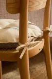 Декоративная подушка Calma House na krzeslo bawelniana Bari, хлопок, 40 10 см, бежевый — фото 4