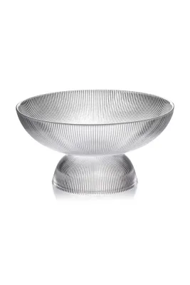 Affek Design Modern Kichen Ваза для фруктов декоративная, прозрачная, 24,5 x 13,5 x 12,5 см