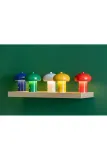 Настольная лампа Leitmotiv bezprzewodowa Retro Seta 12,5 x, текстиль, LED, выс. 15 см, тёмно-синий — фото 5