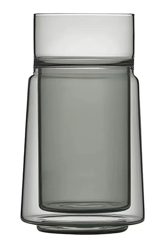 Стакан Jacob Jensen, Thermal, 330 мл, боросиликатное стекло, чёрный