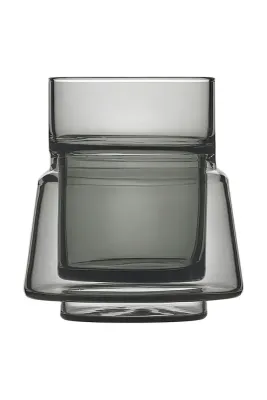 Стакан Jacob Jensen, filizanka do espresso Thermal, 70 мл, боросиликатное стекло, чёрный