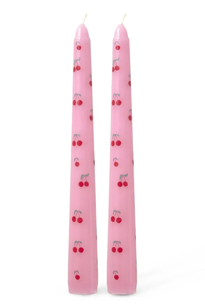 Декоративная свеча Rice dekoracyjna Cherry Love 20,5 x 2,5 x, розовый