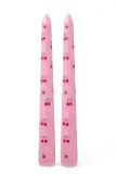 Декоративная свеча Rice dekoracyjna Cherry Love 20,5 x 2,5 x, розовый — фото 1