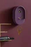 Настенные часы Karlsson z kukulka Tweet, 42 см, фиолетовый — фото 5