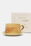 Чашка с блюдцем Medicine, фарфор, 250 мл, бежевый — фото 3