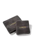 Полотенце банное La Mania Premium, хлопок, 70 120 см, серый — фото 3