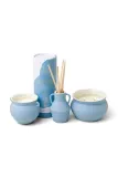 Ароматическая свеча Paddywax Rosemary Sea Salt, соевый воск, синий — фото 2