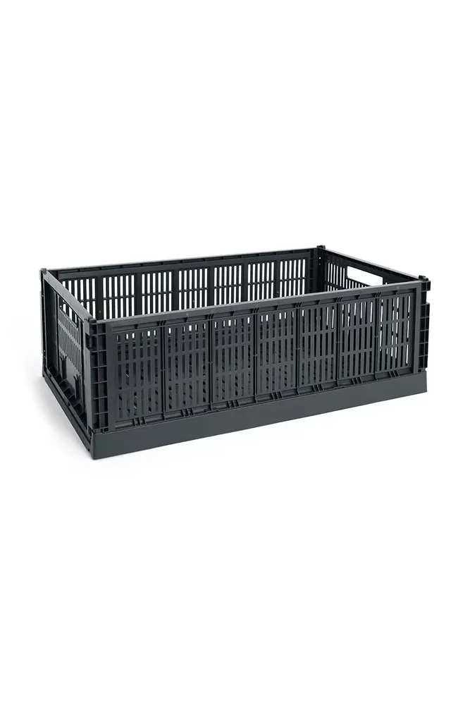 Коробка для хранения HAY Colour Crate XL, 24 42 68 см, чёрный