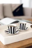 Чашка с блюдцем La Mania Stripes, фарфор, 200 мл, разноцветный — фото 4