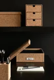 Коробка для хранения Bigso Box of Sweden Oskar A4, ДВП, 26 35 8,5 см, коричневый — фото 4