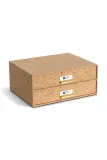 Коробка для хранения Bigso Box of Sweden Birger, ДВП, 33 25,5 14,5 см, коричневый — фото 2