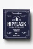 Фляга Printworks Hip, синий — фото 1