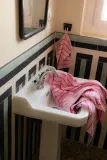 Полотенце для лица Bongusta Naram, хлопок, 30 30 см, розовый — фото 2