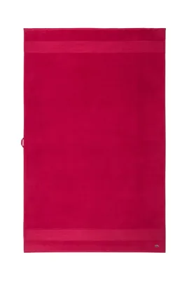 Полотенце банное Lacoste LLECROCO Bigarreau, хлопок, 100 120 см, фиолетовый