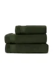 Полотенце для лица Kenzo KWEAVE Kaki, хлопок, 55 100 см, зелёный — фото 2