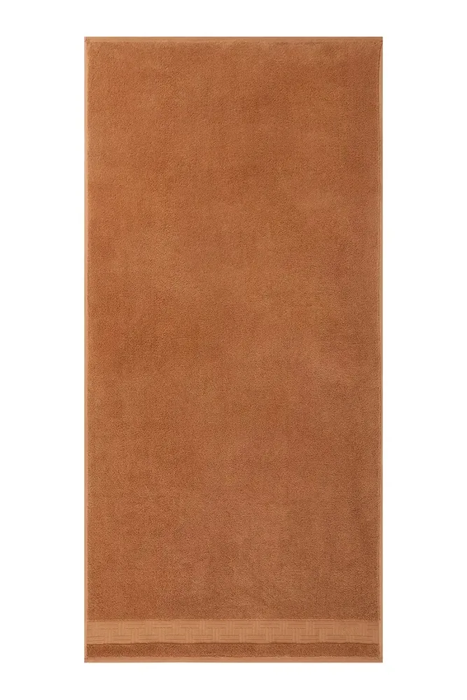 Полотенце для лица Kenzo KWEAVE Cannelle, хлопок, 55 100 см, коричневый